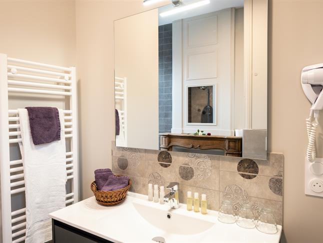Suite bathroom Belle Normandy Bayeux