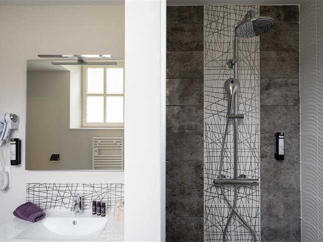 Bathroom executive room Belle Normandy Bayeux