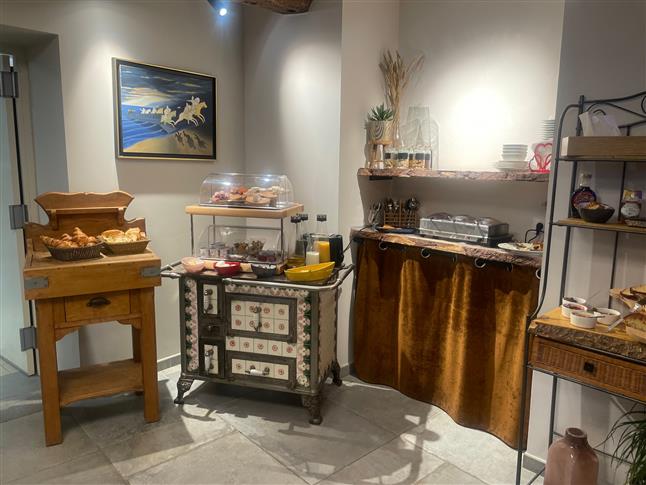 Continental buffet breakfast