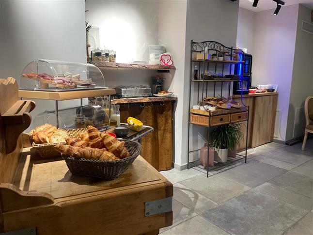Continental buffet breakfast