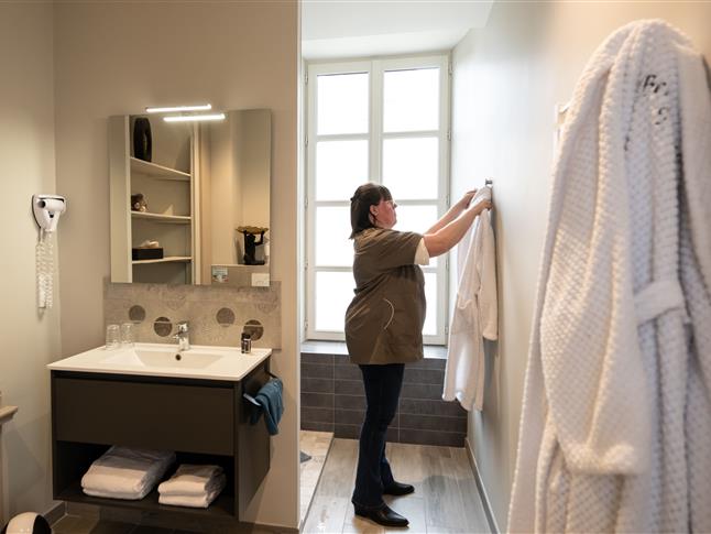 Bathroom Prestige room Belle Normandy