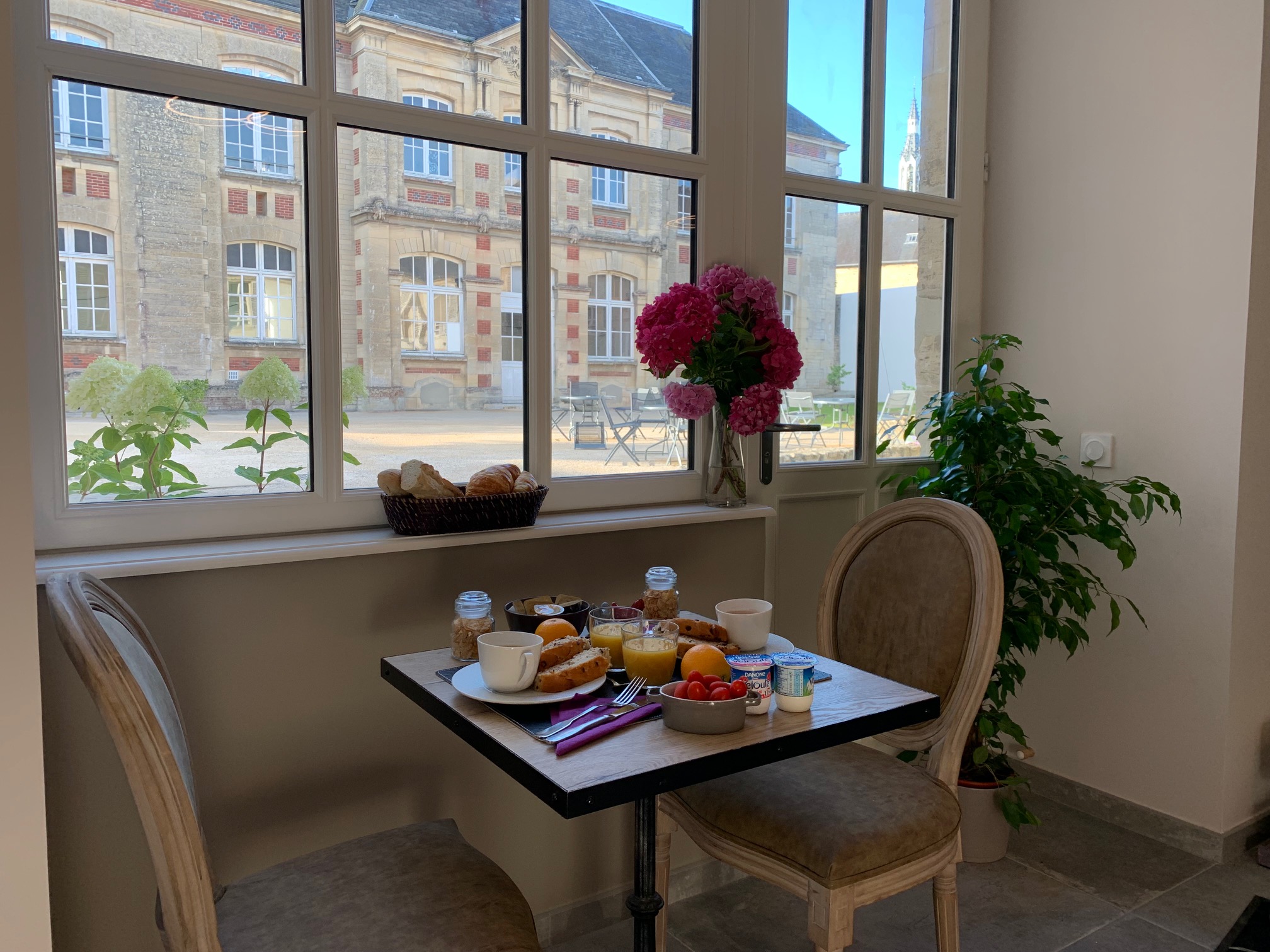 Continental buffet breakfast