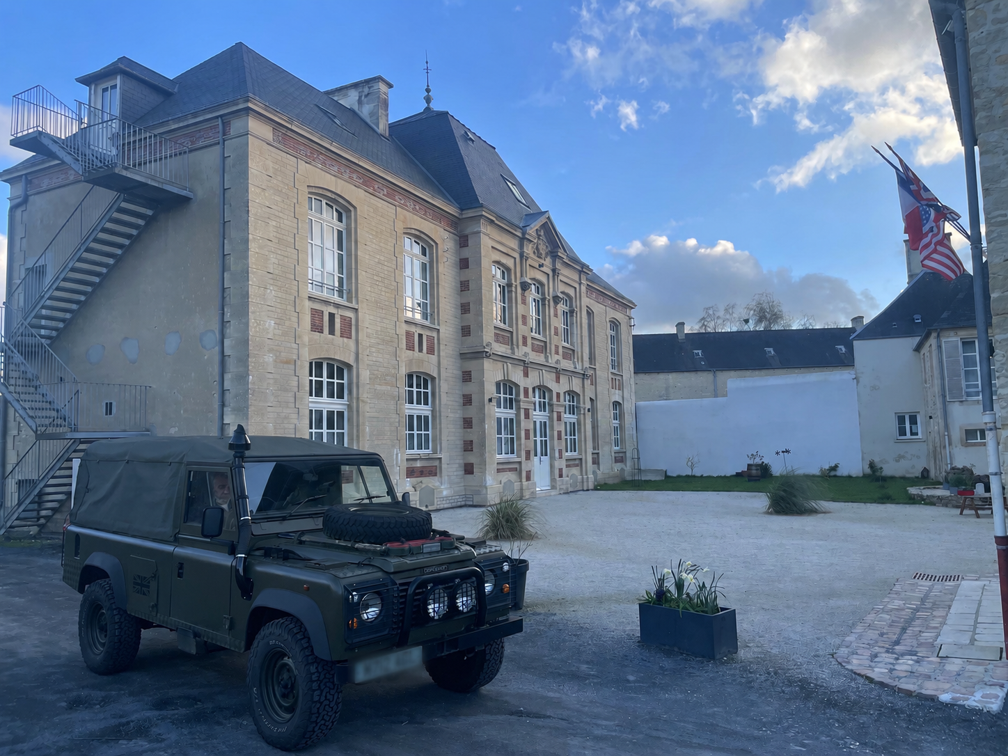 Parking hotel belle normandy